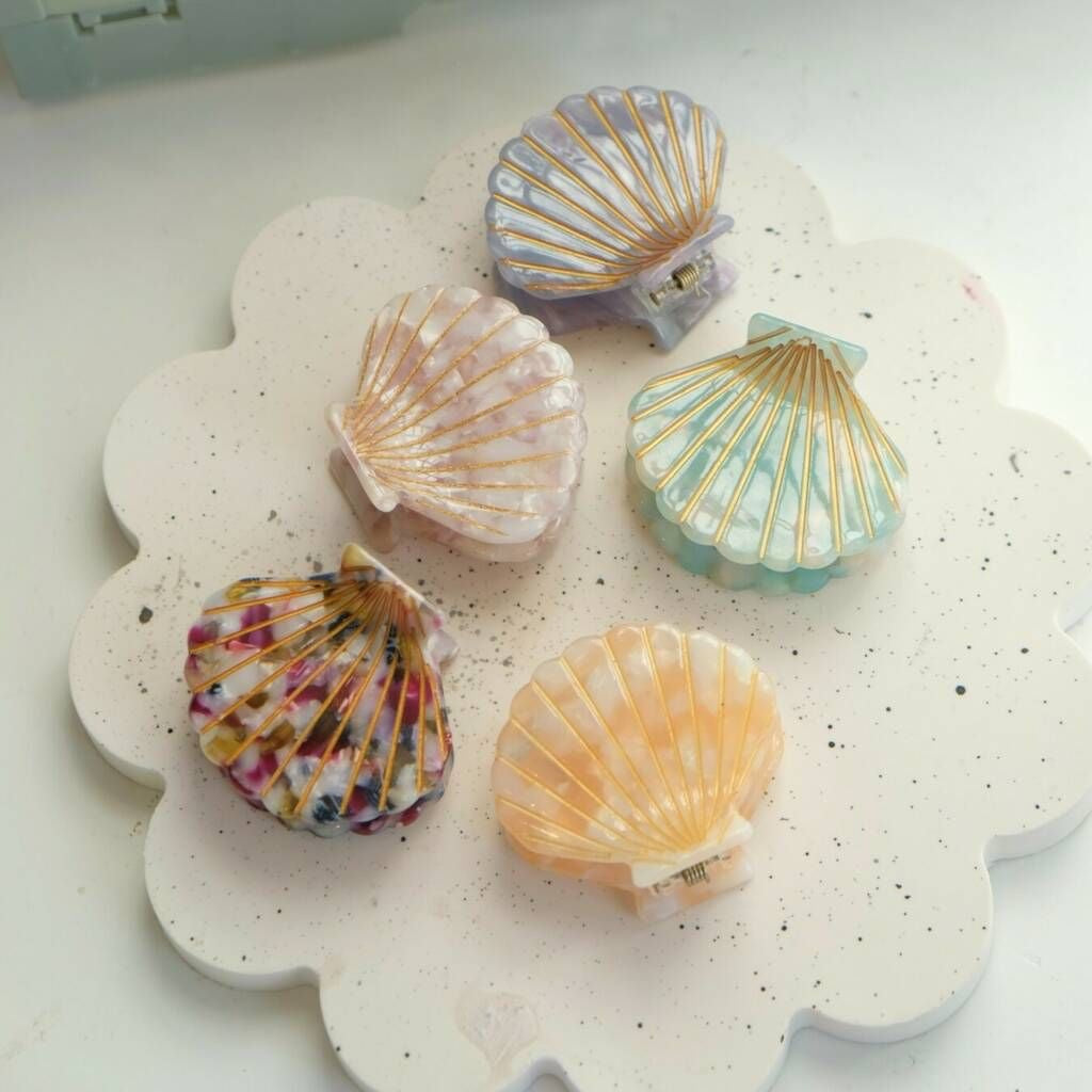 Shell Claw Clips