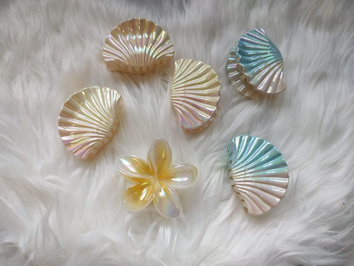 Shell Claw Clips